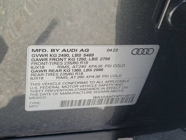 Certified 2023 Audi Q5 2.0T Premium w/ Convenience Package AWD/4WD image 32