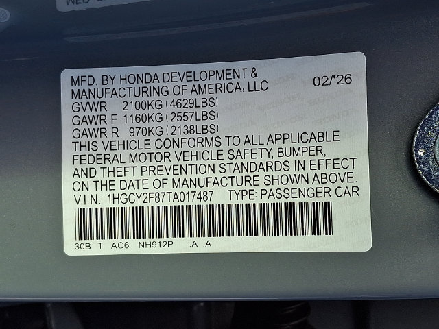 Used 2026 Honda Accord Touring image 29