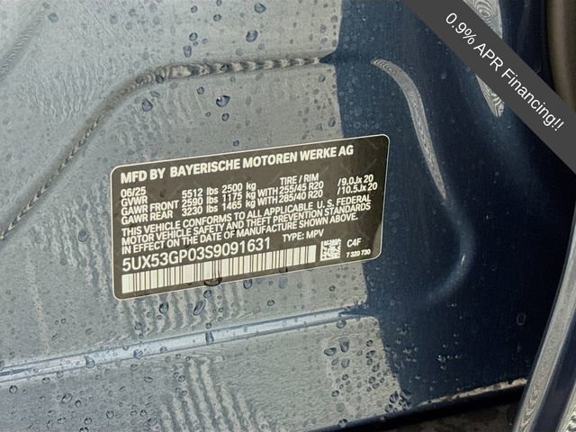 Used 2025 BMW X3 xDrive30i w/ Premium Package image 32