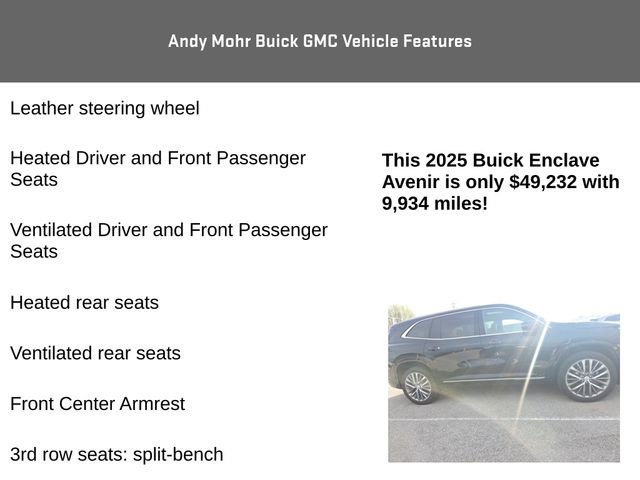 Used 2025 Buick Enclave Avenir image 15