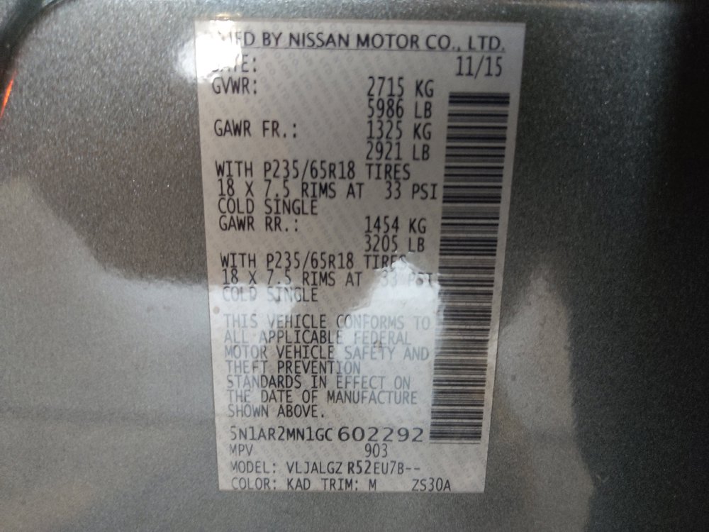 Used 2016 Nissan Pathfinder SL w/ SL Premium Package FWD image 33