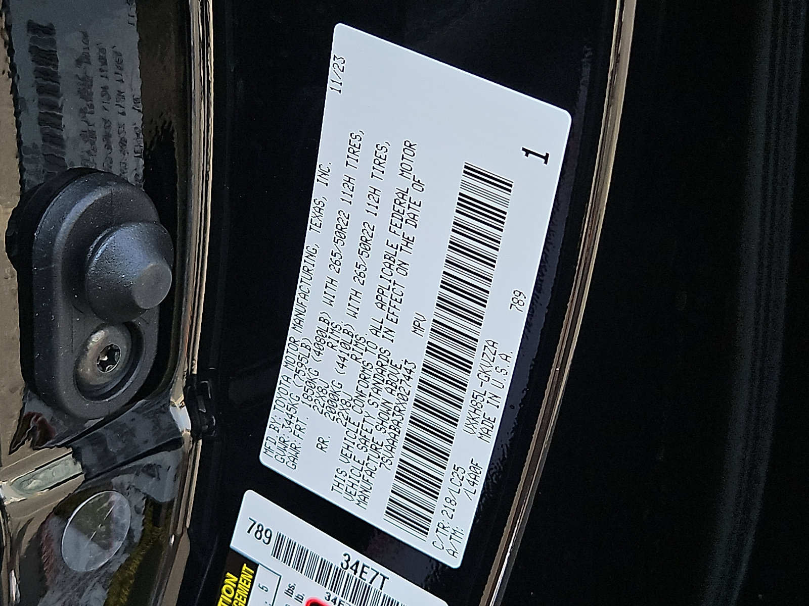 Used 2024 Toyota Sequoia Capstone image 28