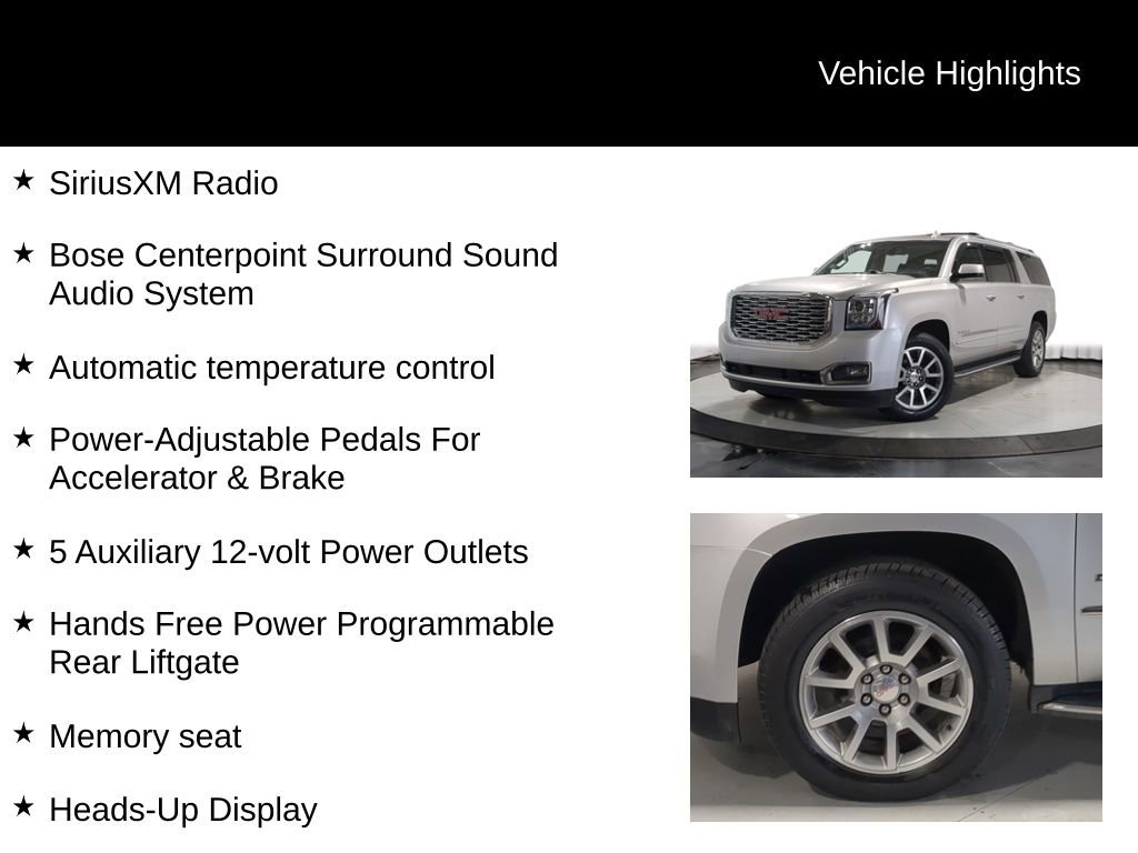 Used 2020 GMC Yukon XL Denali w/ Open Road Package AWD/4WD image 38