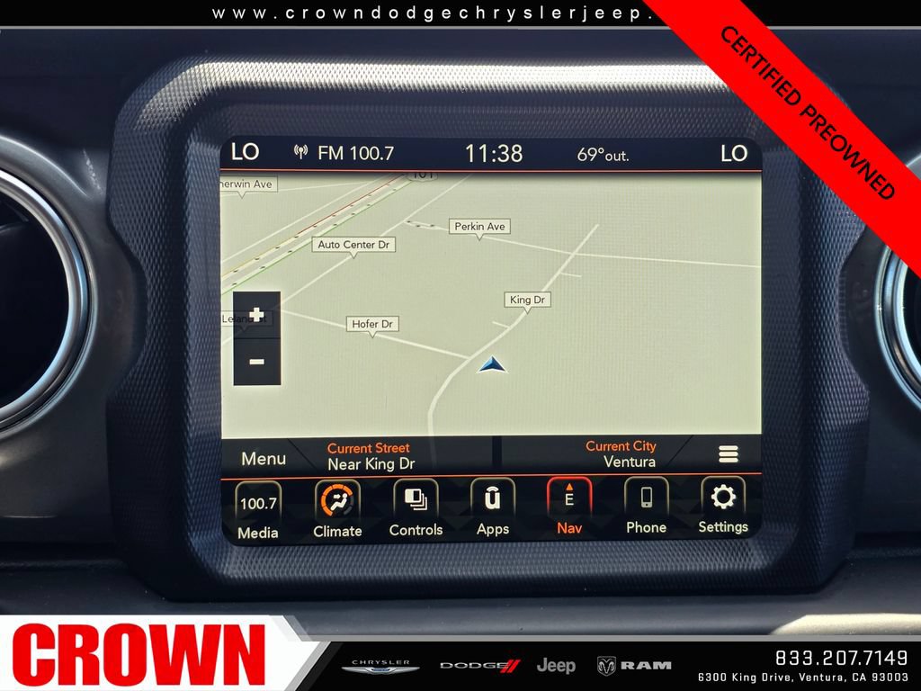 Certified 2023 Jeep Gladiator Overland AWD/4WD image 20