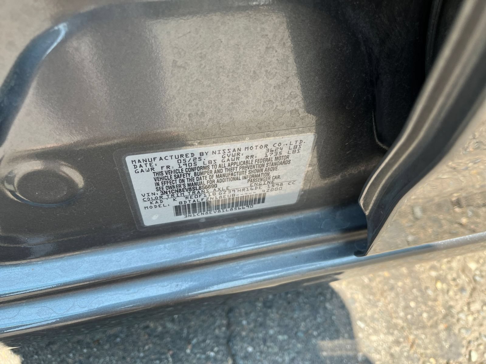 Used 2025 Nissan Versa SV FWD image 24