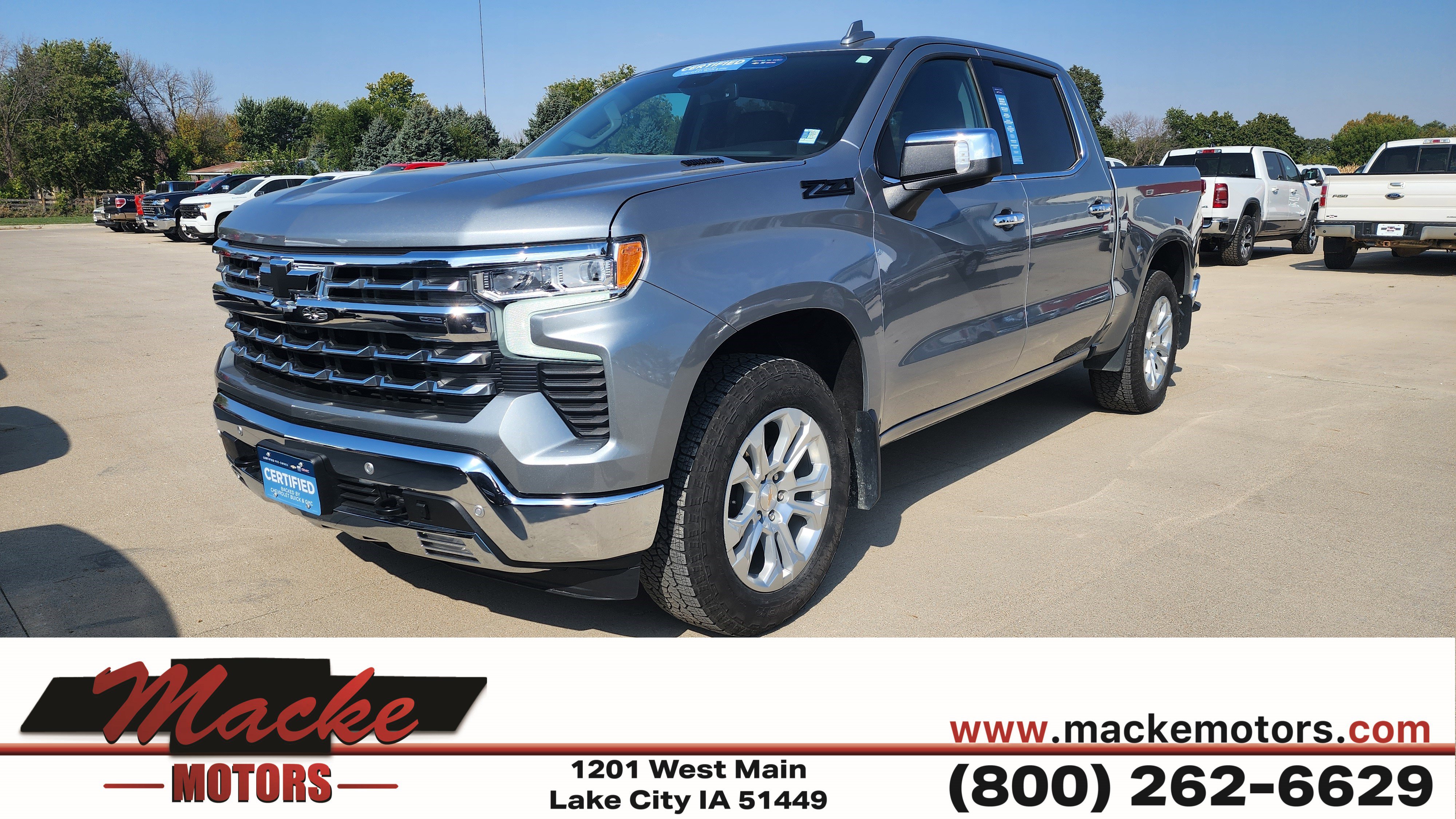 Certified 2024 Chevrolet Silverado 1500 LTZ