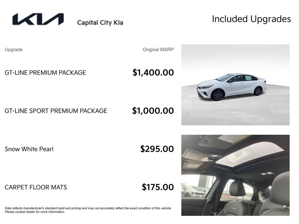 Used 2024 Kia Forte GT-Line w/ GT-Line Premium Package FWD image 4