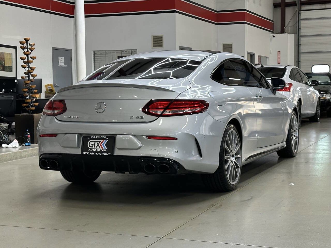 Used 2021 Mercedes-Benz C 43 AMG 4MATIC Coupe w/ Driver Assistance Package image 2