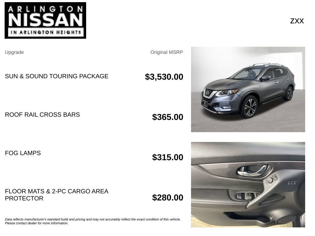 Used 2019 Nissan Rogue SV w/ Sun & Sound Touring Package AWD/4WD image 4