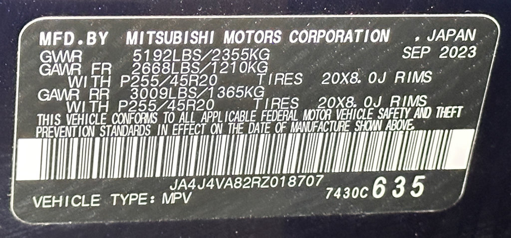 Used 2024 Mitsubishi Outlander AWD image 55