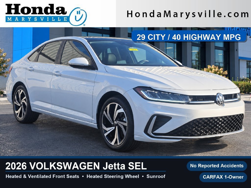 Used 2026 Volkswagen Jetta SEL FWD image 1