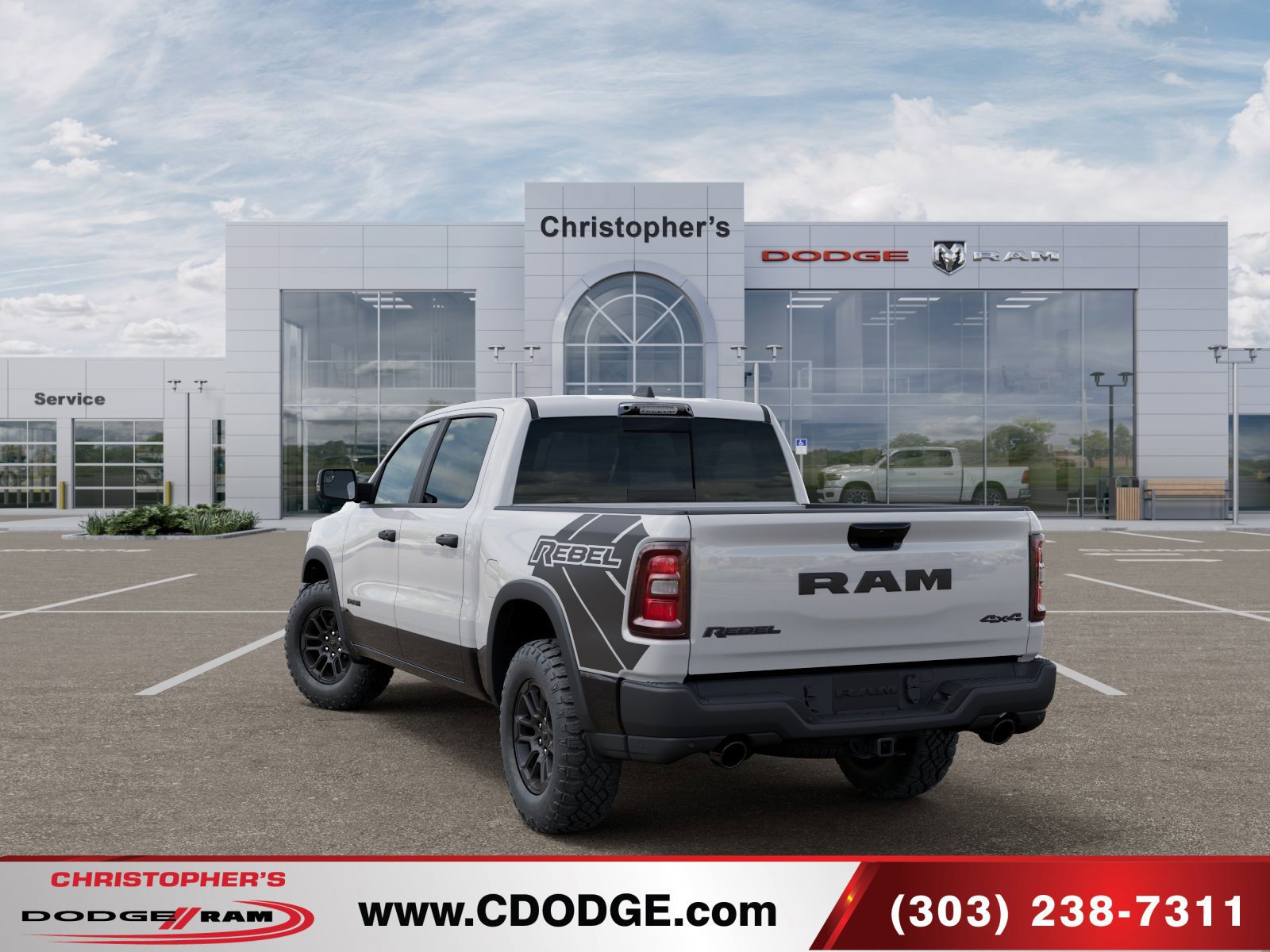 New 2026 RAM 1500 Rebel w/ Advanced Safety Group II AWD/4WD image 3
