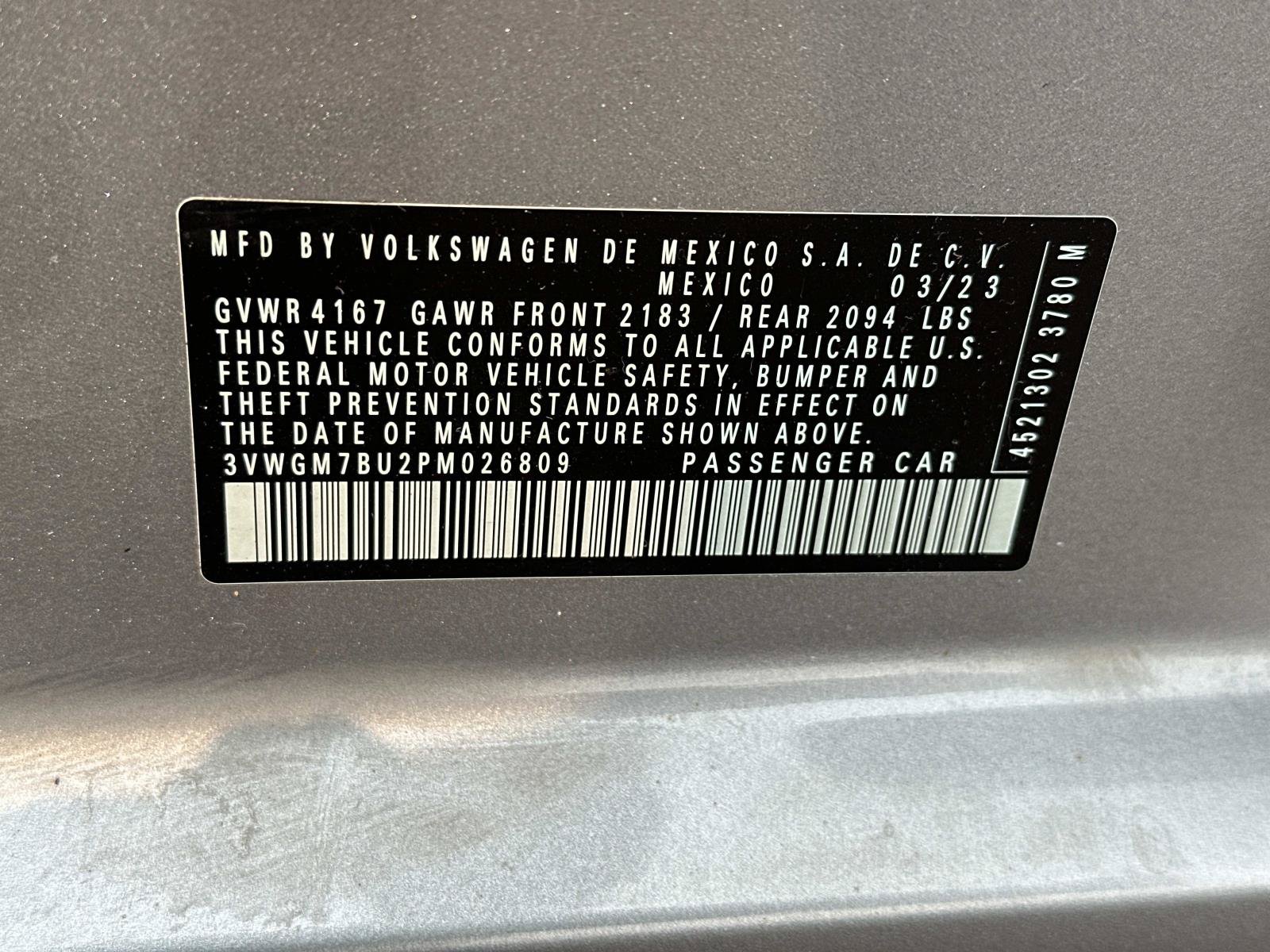 Used 2023 Volkswagen Jetta SEL FWD image 17