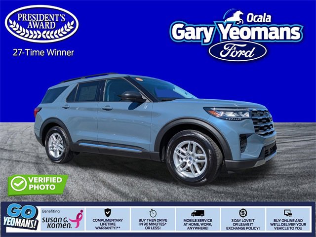 Certified 2025 Ford Explorer Active w/ Active Comfort Package