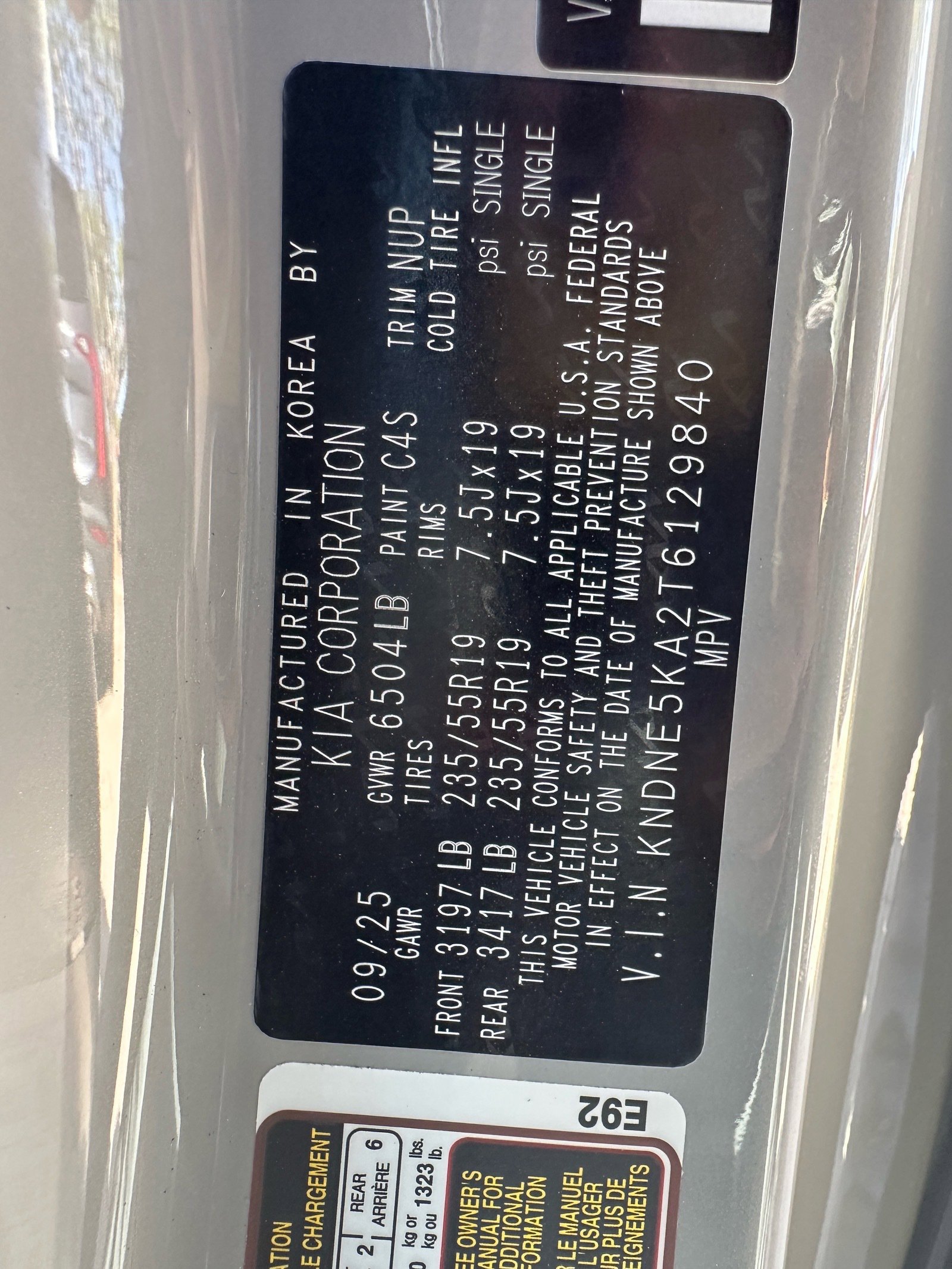 Certified 2026 Kia Carnival SX w/ SX Dark Edition Package FWD image 28