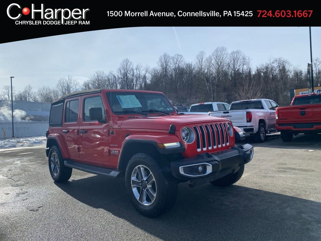 Certified 2019 Jeep Wrangler Unlimited Sahara