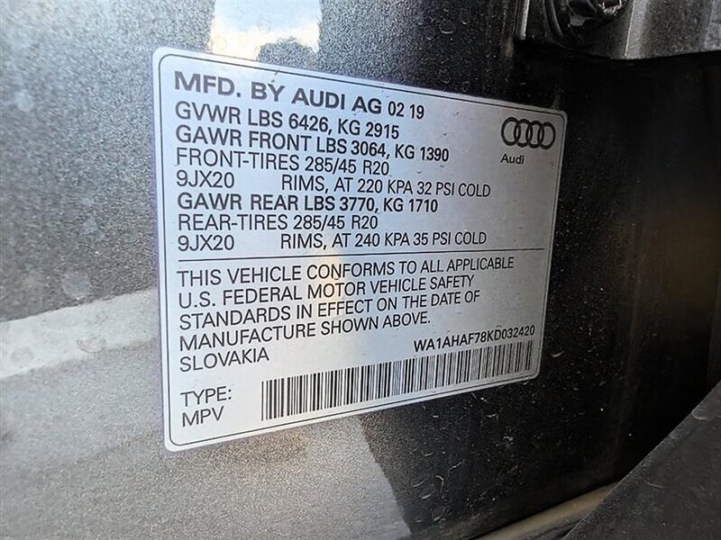 Used 2019 Audi Q7 2.0T Premium w/ Convenience Package AWD/4WD image 34