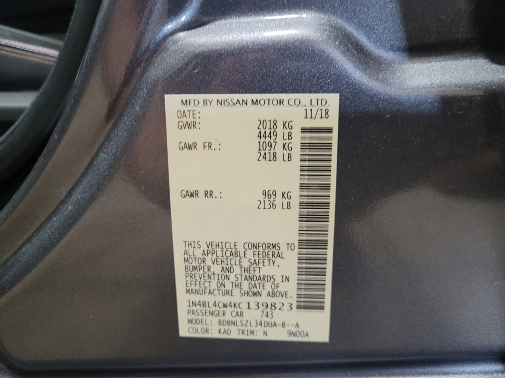 Used 2019 Nissan Altima 2.5 SR AWD/4WD image 33