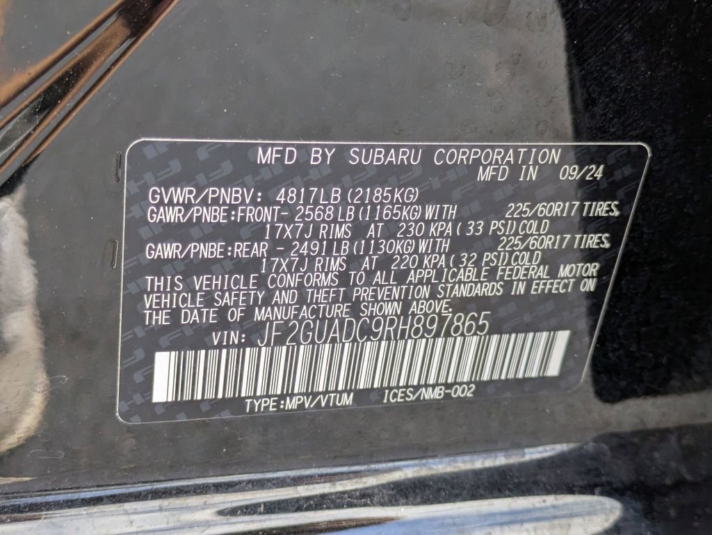 Used 2024 Subaru Crosstrek 2.0i Premium image 29