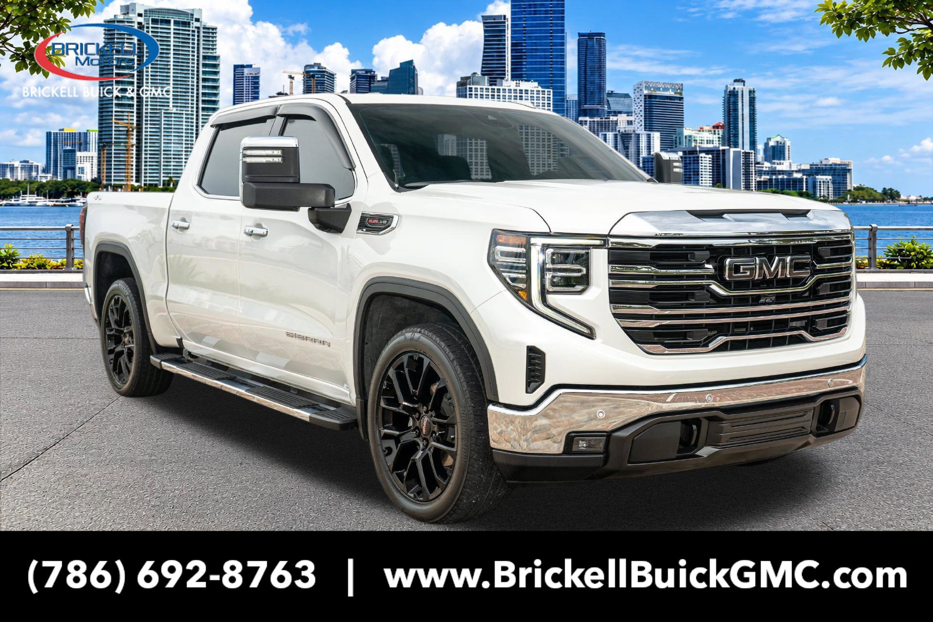 Used 2025 GMC Sierra 1500 SLT w/ SLT Premium Plus Package AWD/4WD image 6