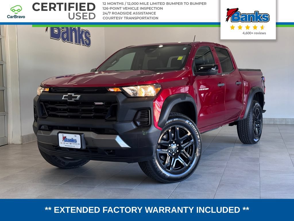 Certified 2023 Chevrolet Colorado Trail Boss w/ Advanced Trailering Package AWD/4WD image 1