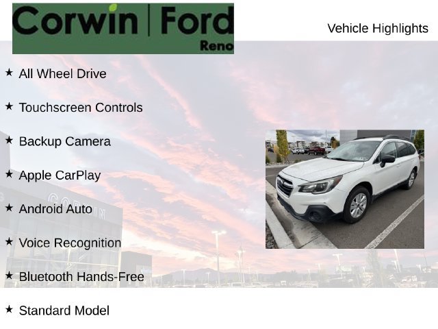 Used 2018 Subaru Outback 2.5i AWD/4WD image 8