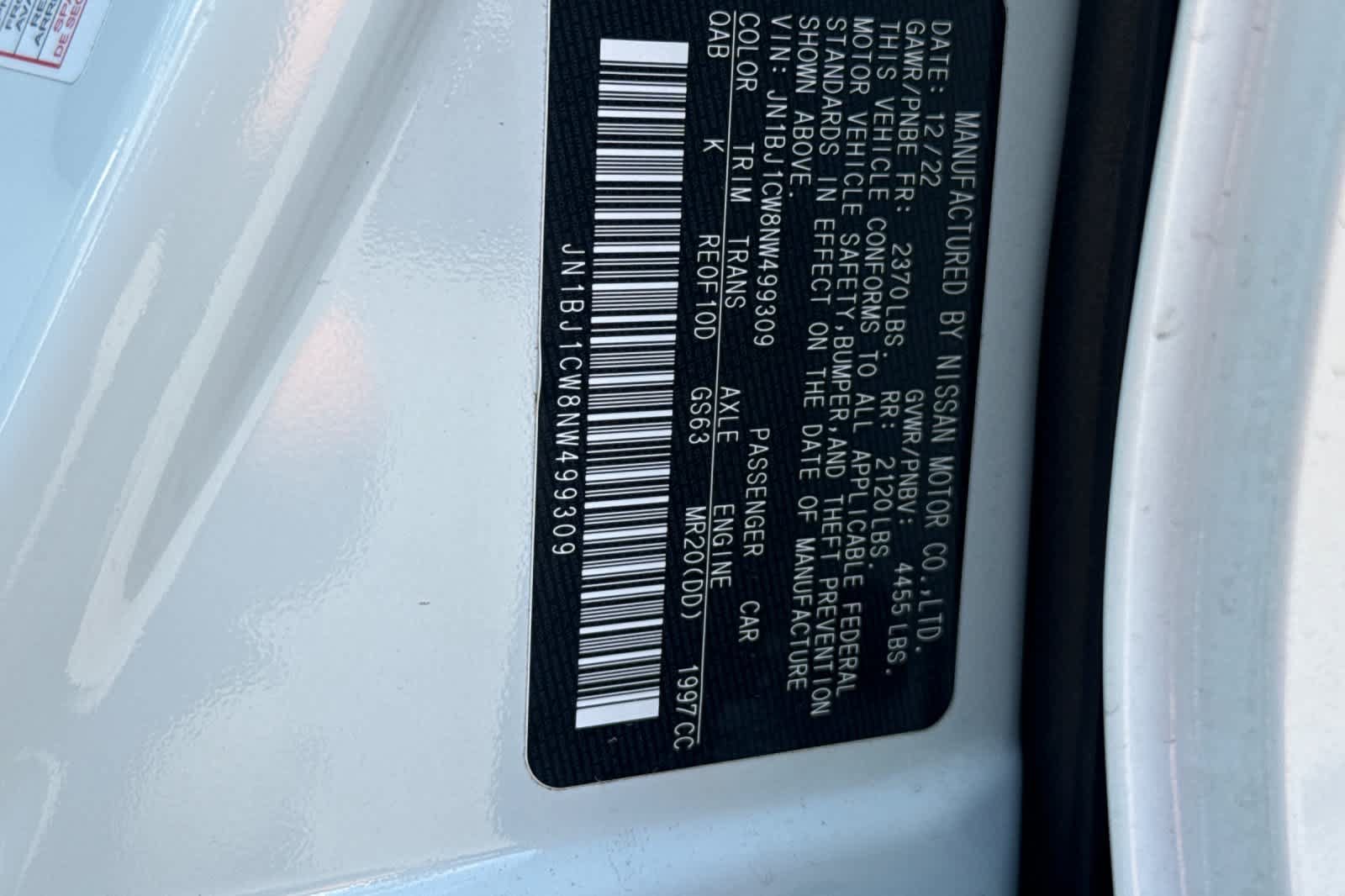 Used 2022 Nissan Rogue Sport SL AWD/4WD image 30