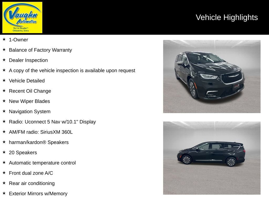 Used 2022 Chrysler Pacifica Limited image 2