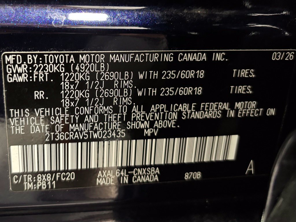 Used 2026 Toyota RAV4 SE w/ Weather Package AWD/4WD image 11
