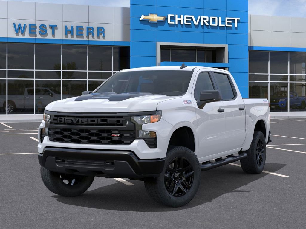 New 2026 Chevrolet Silverado 1500 Custom Trail Boss w/ Turbomax Blackout Package AWD/4WD image 6