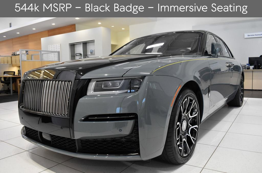 Used 2023 Rolls-Royce Ghost Black Badge w/ Black Badge Ghost Package
