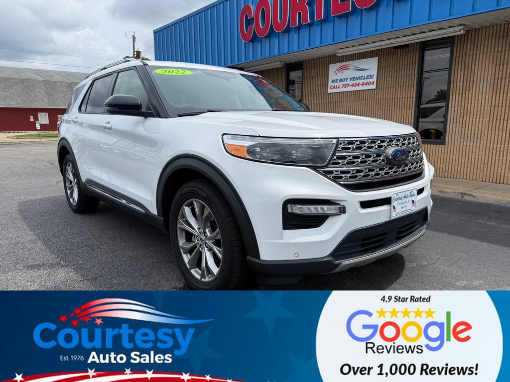 Used 2022 Ford Explorer Limited w/ Equipment Group 301A RWD image 1