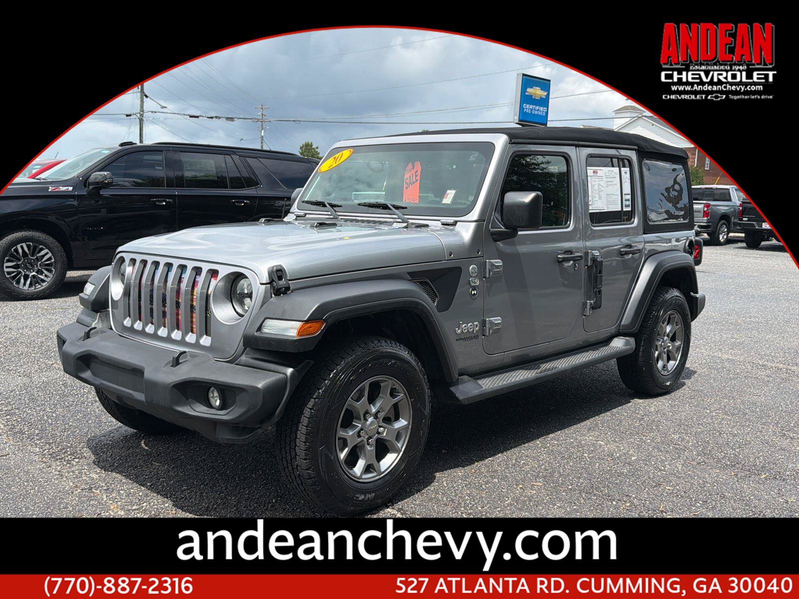 Used 2020 Jeep Wrangler Unlimited Sport AWD/4WD video 1