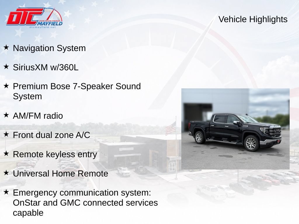 Used 2023 GMC Sierra 1500 SLT w/ SLT Premium Plus Package AWD/4WD image 6