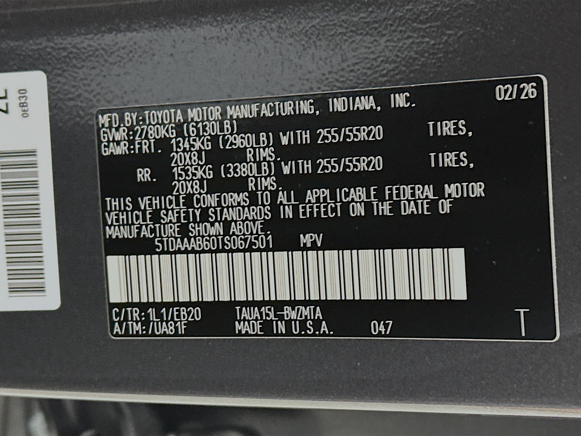 New 2026 Lexus TX 350 AWD w/ Technology Package image 32