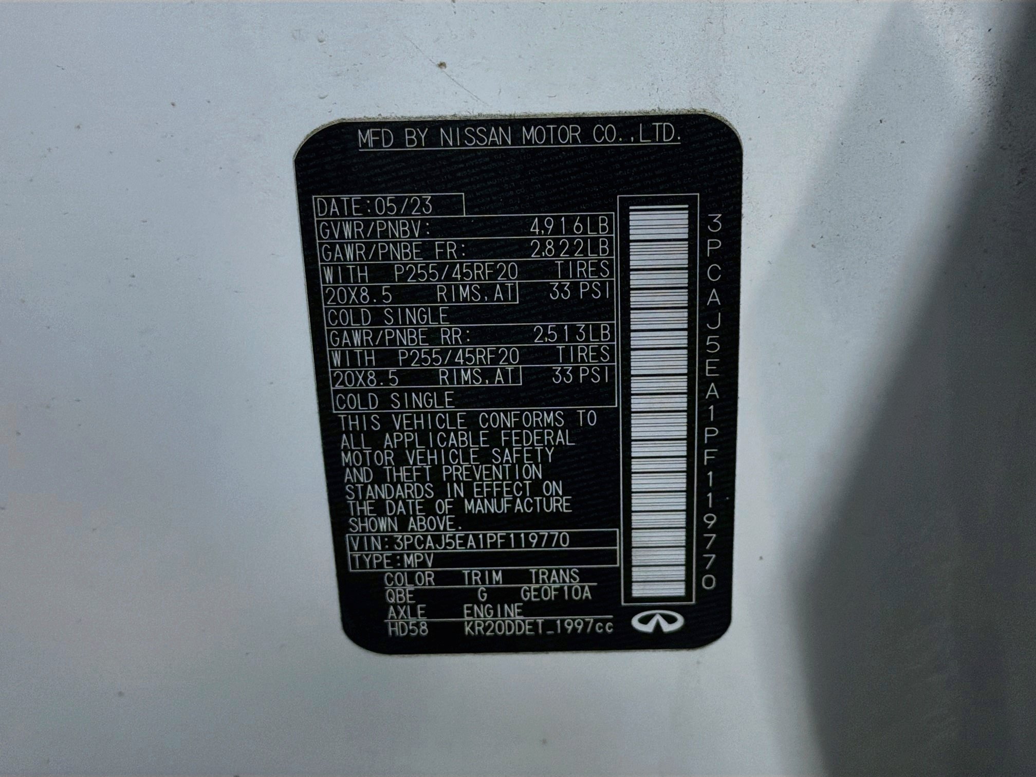 Used 2023 INFINITI QX50 Sensory FWD image 12