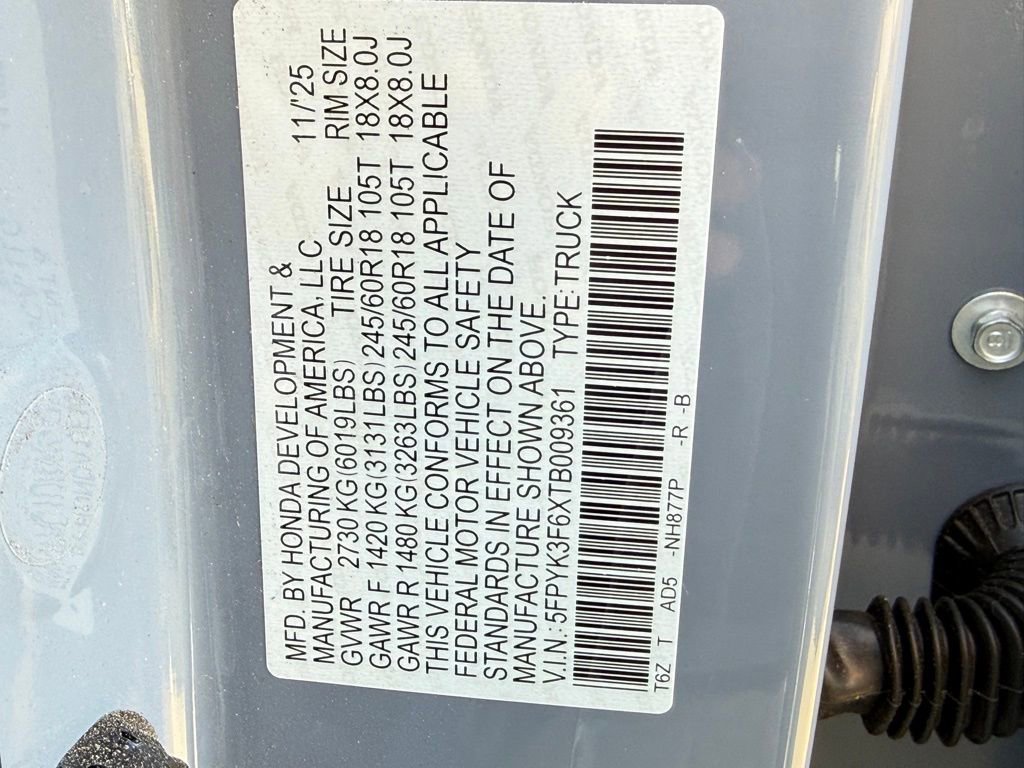 Certified 2026 Honda Ridgeline TrailSport image 32