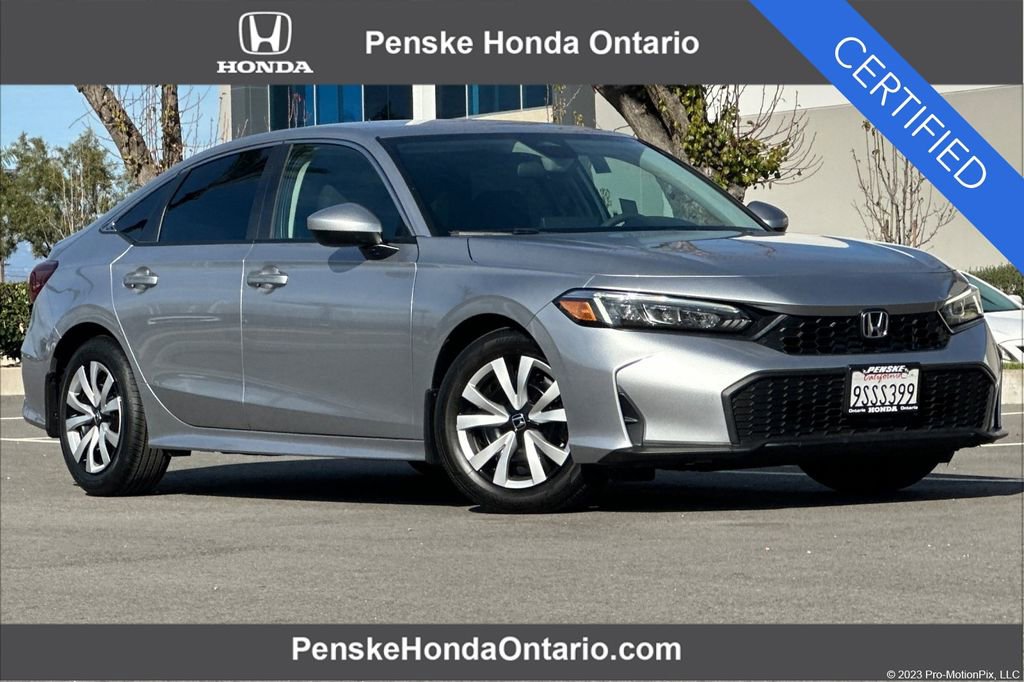 Certified 2025 Honda Civic LX image 1