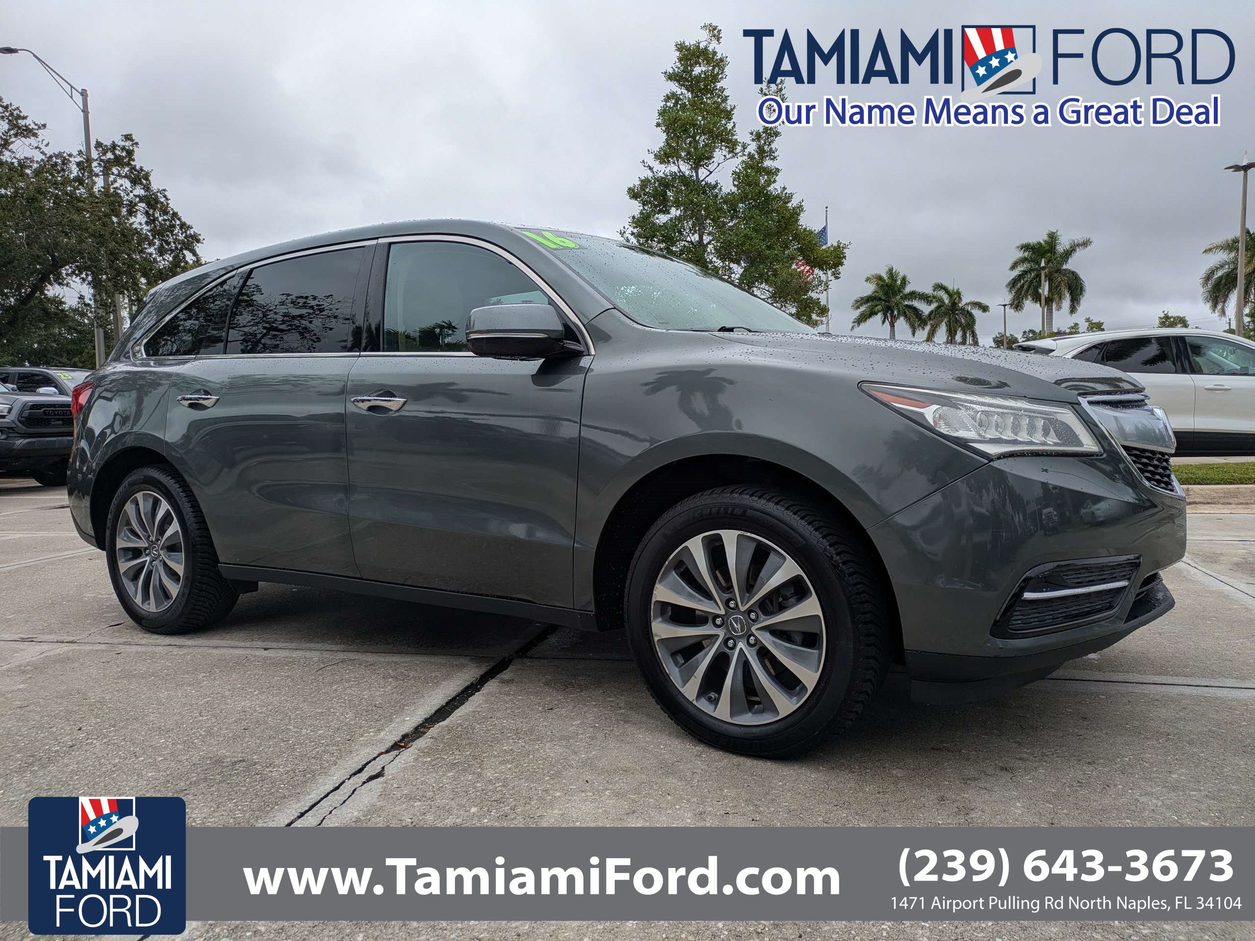 Used 2016 Acura MDX w/ Technology Package