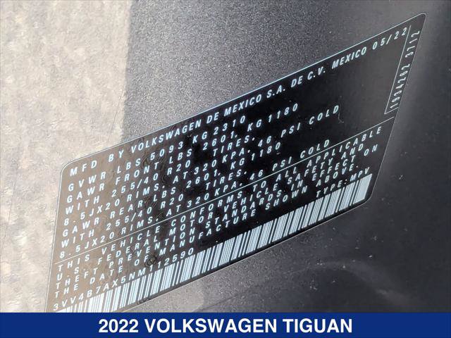 Certified 2022 Volkswagen Tiguan SEL R-Line AWD/4WD image 24