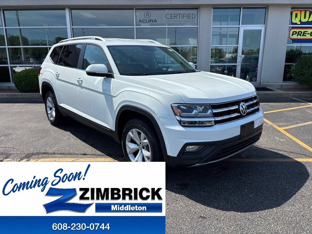 Used 2019 Volkswagen Atlas SE w/ Towing Package AWD/4WD image 1