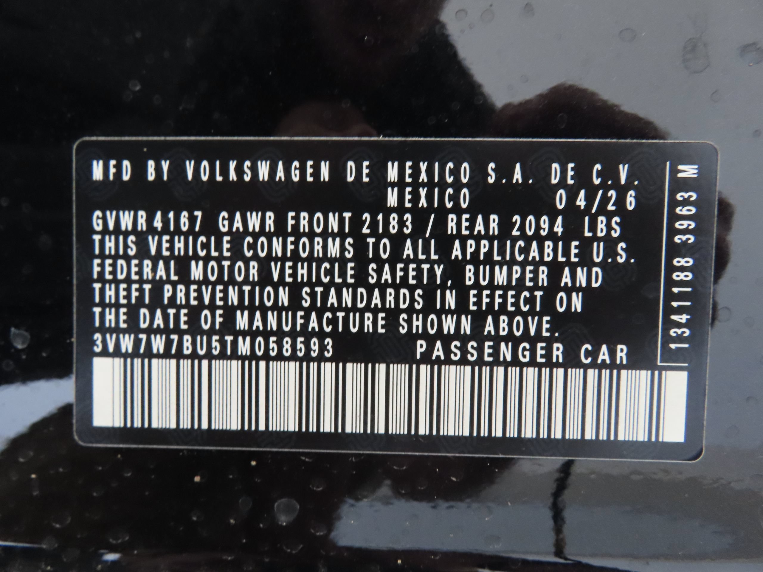 New 2026 Volkswagen Jetta SE FWD image 28