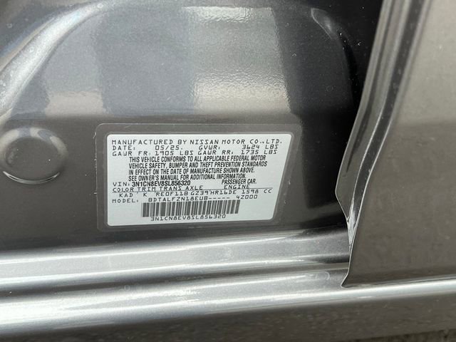 New 2025 Nissan Versa SV w/ Trunk Package image 27