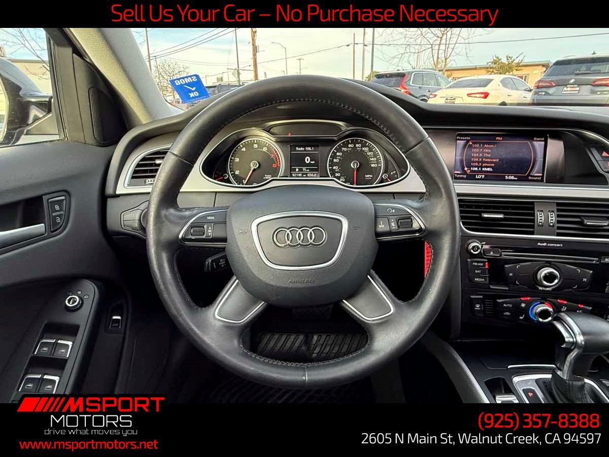 Used 2014 Audi A4 2.0T Premium w/ S Line Style Package FWD image 24