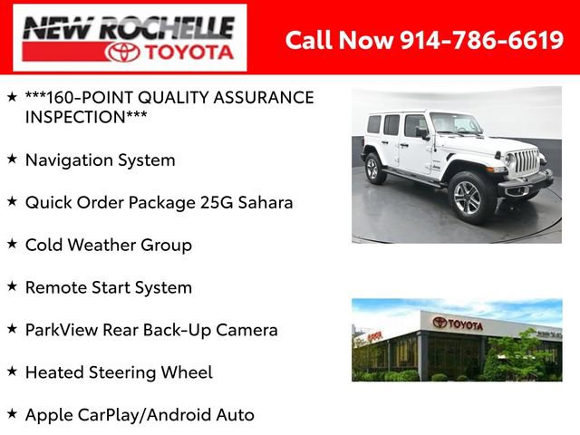 Used 2023 Jeep Wrangler Sahara w/ Cold Weather Group image 6