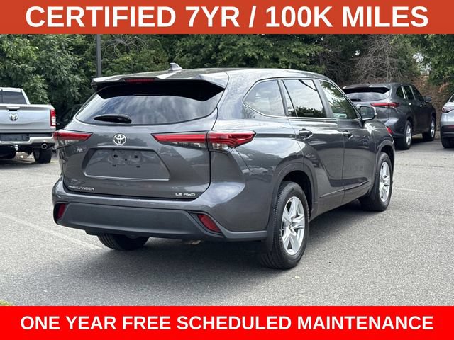 Used 2023 Toyota Highlander LE AWD/4WD image 2