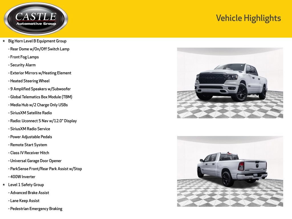 Used 2023 RAM 1500 Big Horn AWD/4WD image 7