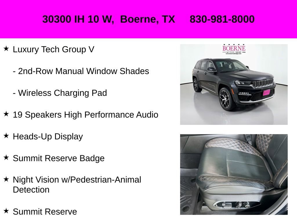 Used 2023 Jeep Grand Cherokee Summit image 30