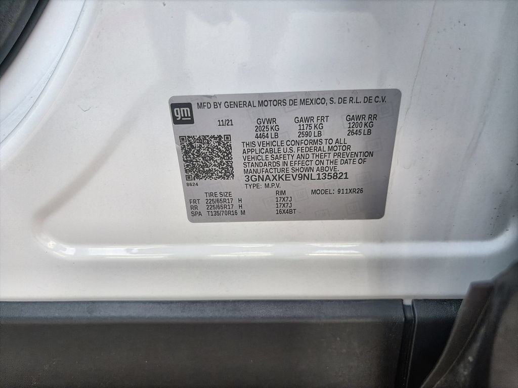 Certified 2022 Chevrolet Equinox LT FWD image 35