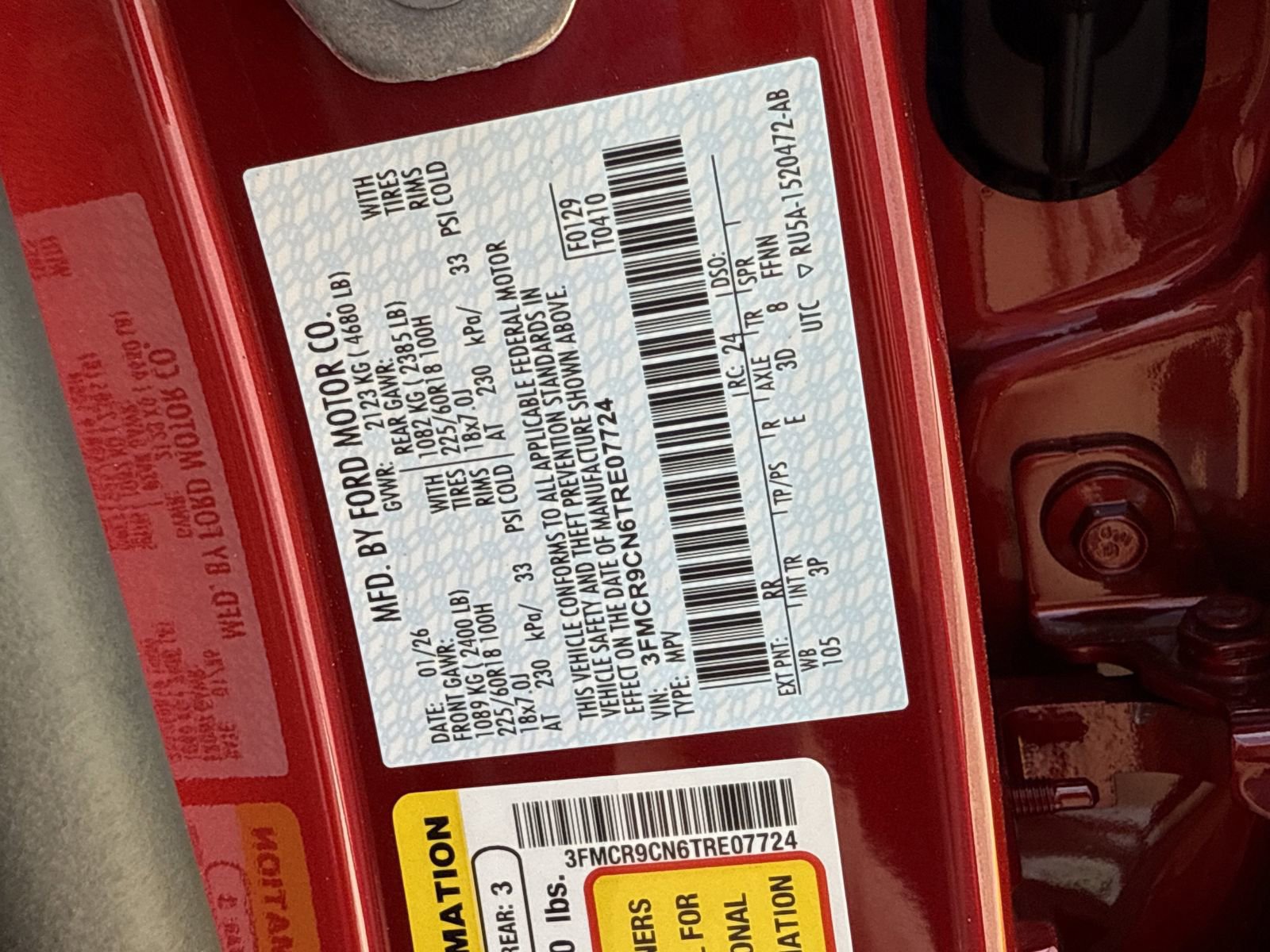 New 2026 Ford Bronco Sport Outer Banks AWD/4WD image 28